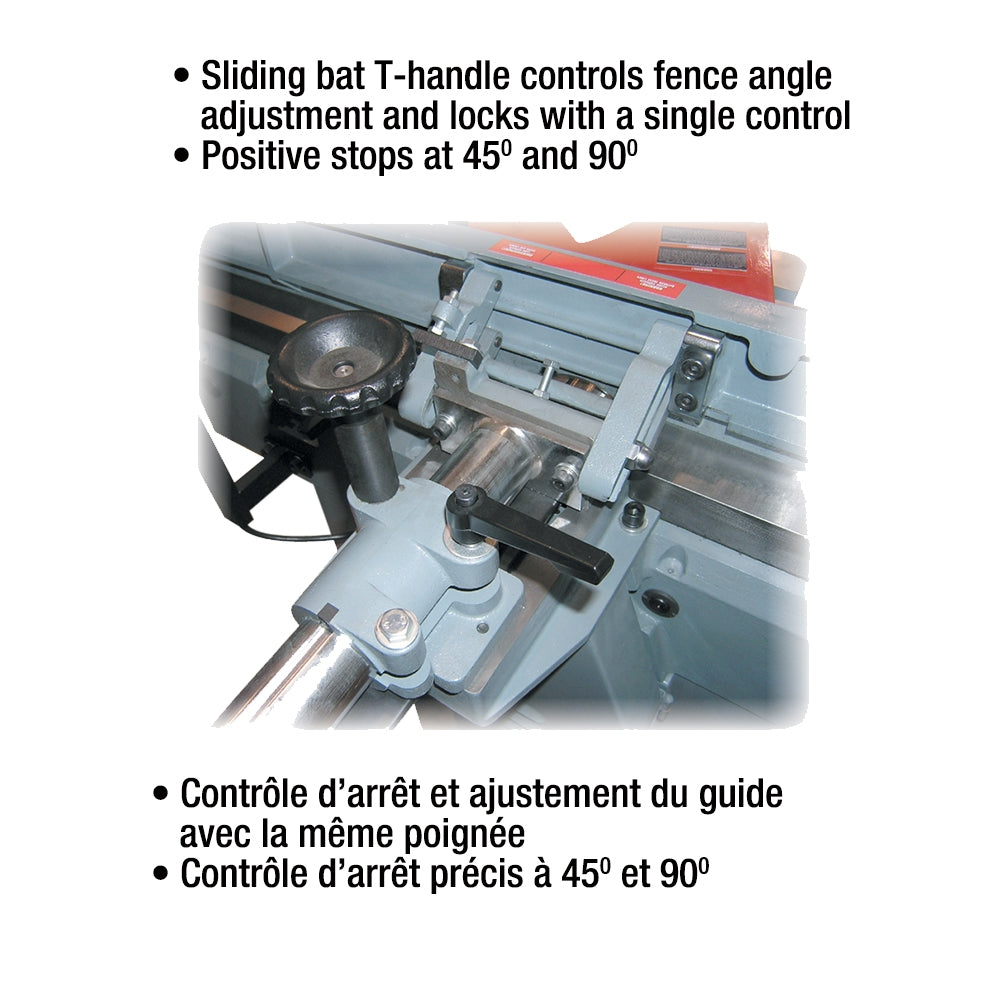 KING Canada KC-125FX, 12” Parallelogram Jointer with Spiral Cutterhead - 220V