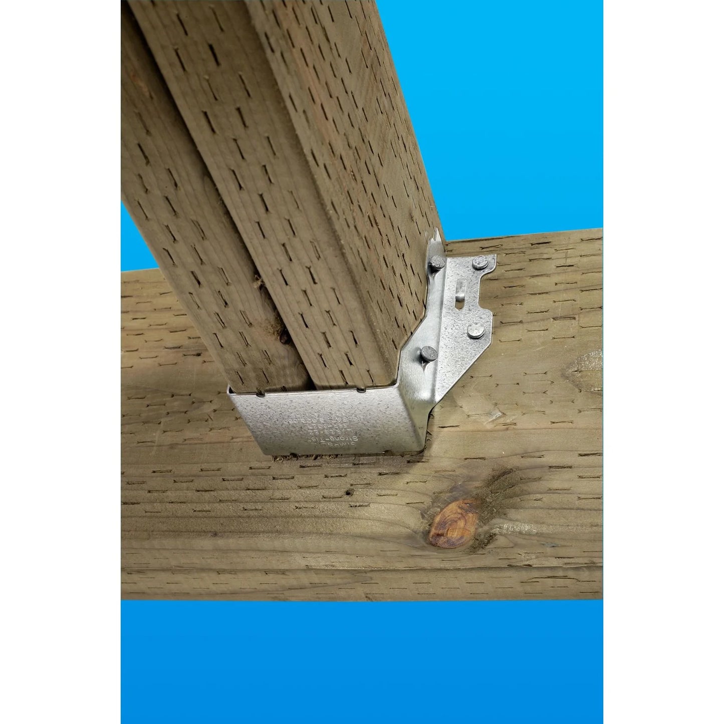 Simpson Strong Tie LUS26-2Z, ZMAX Galvanized Face-Mount Joist Hanger for Double 2x6 (25/Box)