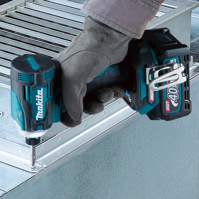 Makita TD001GM103, XGT 40V (4.0 Ah) MAX Li-Ion Brushless 1/4” Impact Driver Kit