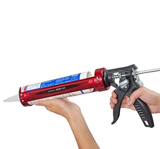Tajima CNV-900RS, Convoy® RS, ratio switchable high-thrust rotary caulk gun, 30 fl. oz. / 900 ml
