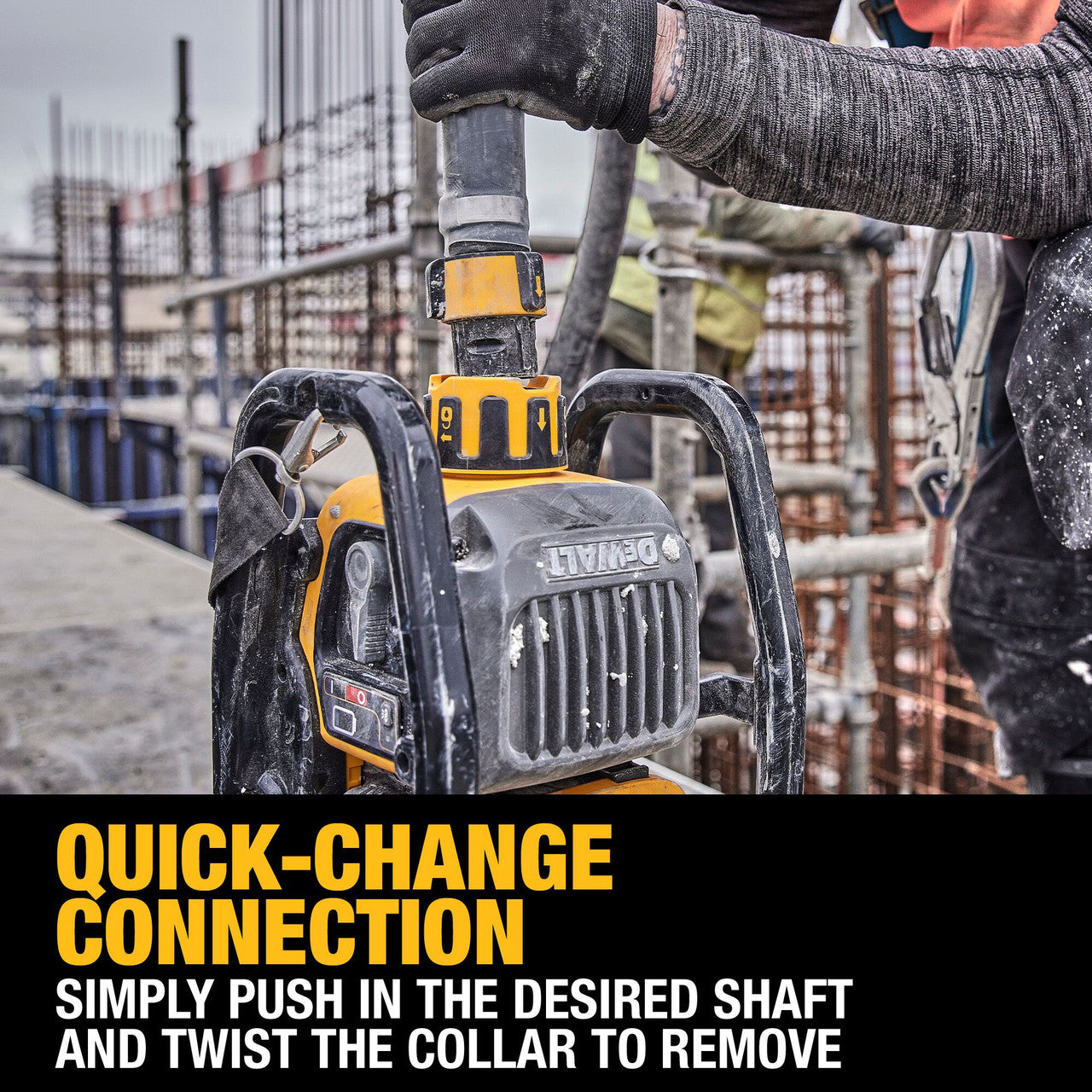 DEWALT DCPS320AG2, Concrete Vibrator - Powerpack - Kit