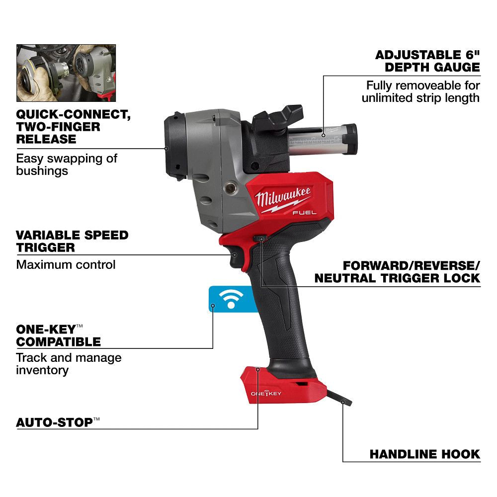 Milwaukee 2937-20, M18 FUEL™ Covered Conductor Cable Stripper
