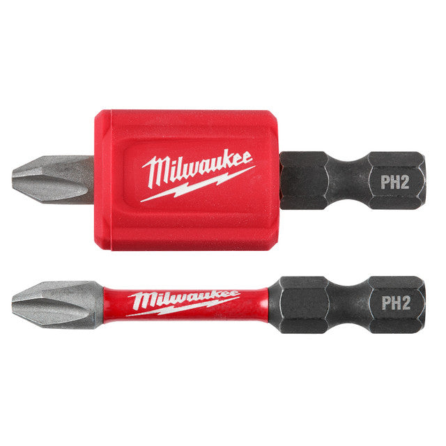 Milwaukee 48-32-4550, SHOCKWAVE Impact Duty™ Magnetic Attachment and PH2 Bit Set - 3PC