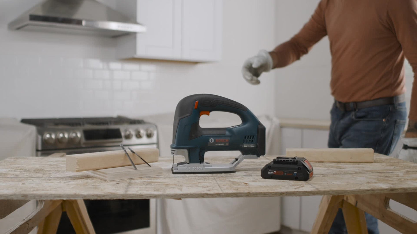 Bosch GST18V-60CN, 18V Brushless Connected Top-Handle Jig Saw (Bare Tool)