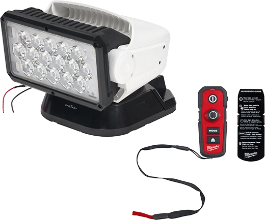 Milwaukee 2123, Utility Remote Control Search Light