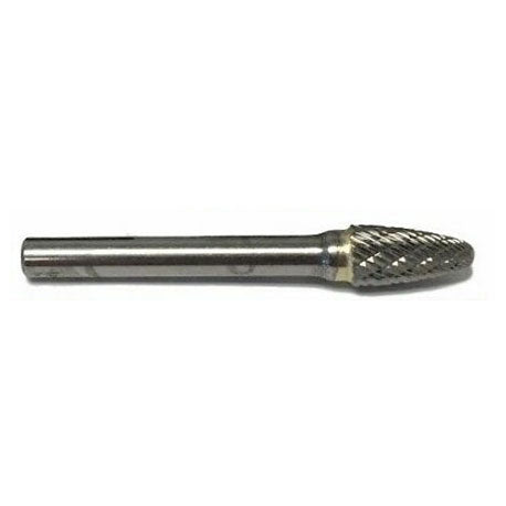 Norseman 18509, Size SF-3 SF Tree Shape Radius Premium Carbide Burr Double Cut