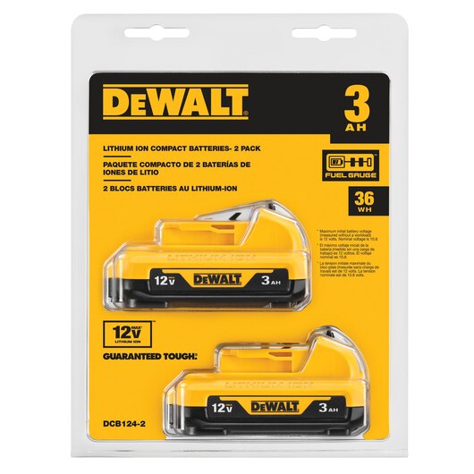 DEWALT DCB124-2, 12V MAX 3Ah Battery