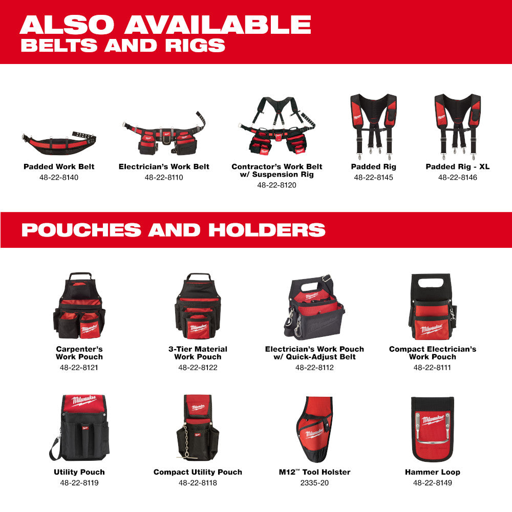 Milwaukee 48-22-8145, Padded Rig