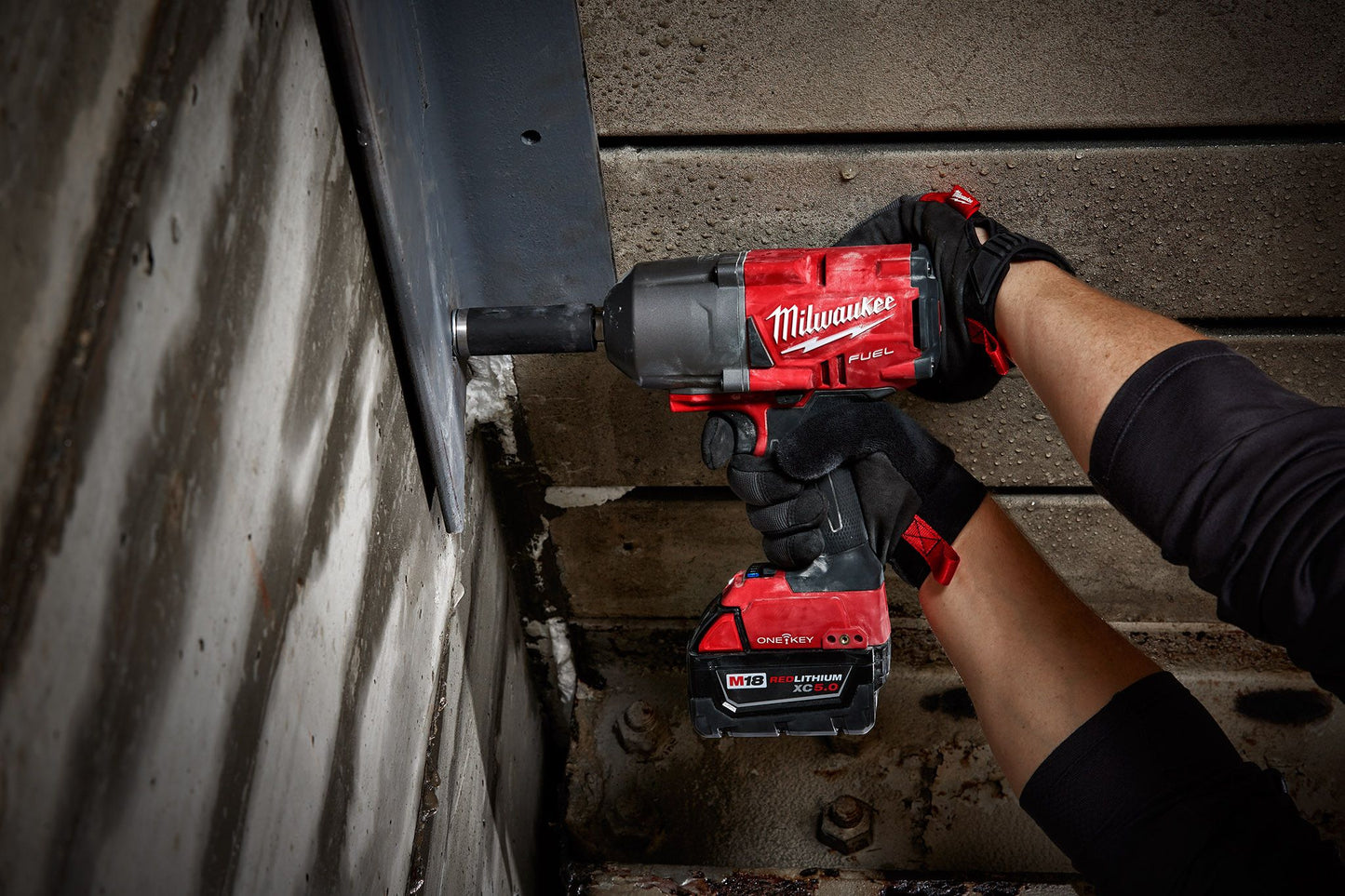 Milwaukee 2864-20, M18 FUEL w/ ONE-KEY High Torque Impact Wrench 3/4" Friction Ring (Tool Only)