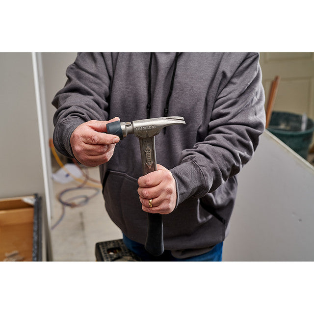 Stiletto TRMB, TRIMBONE Curved Handle Smooth Face Titanium Finish Hammer