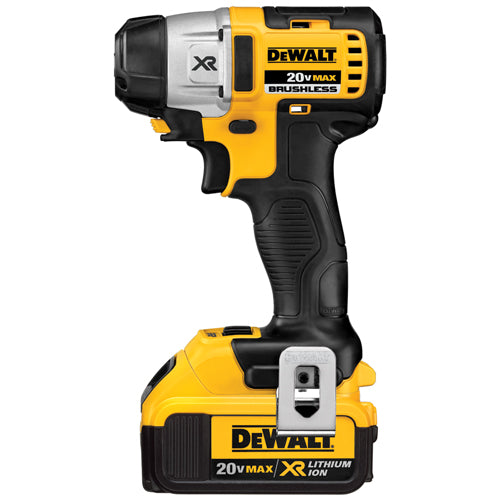 DEWALT DCF895M2, 20V MAX XR Brushless 3-Speed 1/4'' Impact Driver Kit