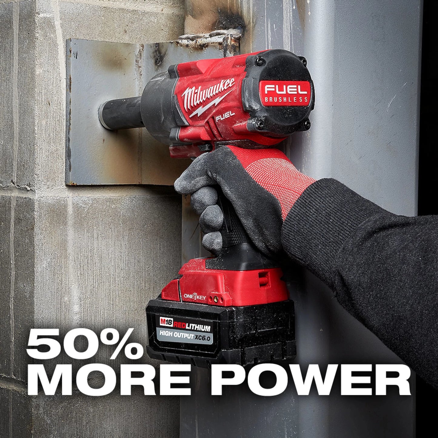 Milwaukee 48-11-1865, M18 REDLITHIUM High Output Battery (6.0 Ah)