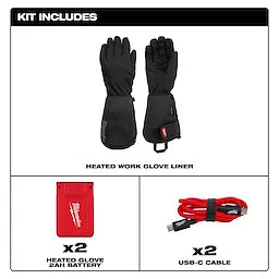 Milwaukee M701B-21, BLACK HEATED LINERS KIT