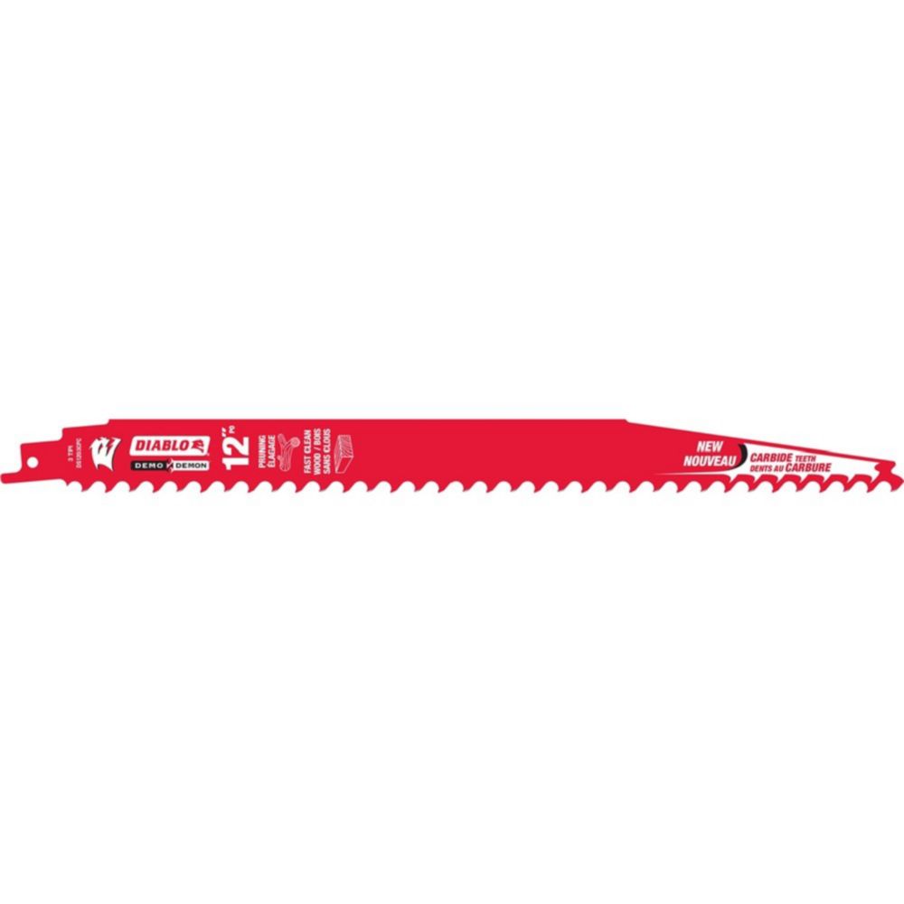 Diablo DS1203CP3C, 12" TCT Pruning and Fast Clean Wood Blades