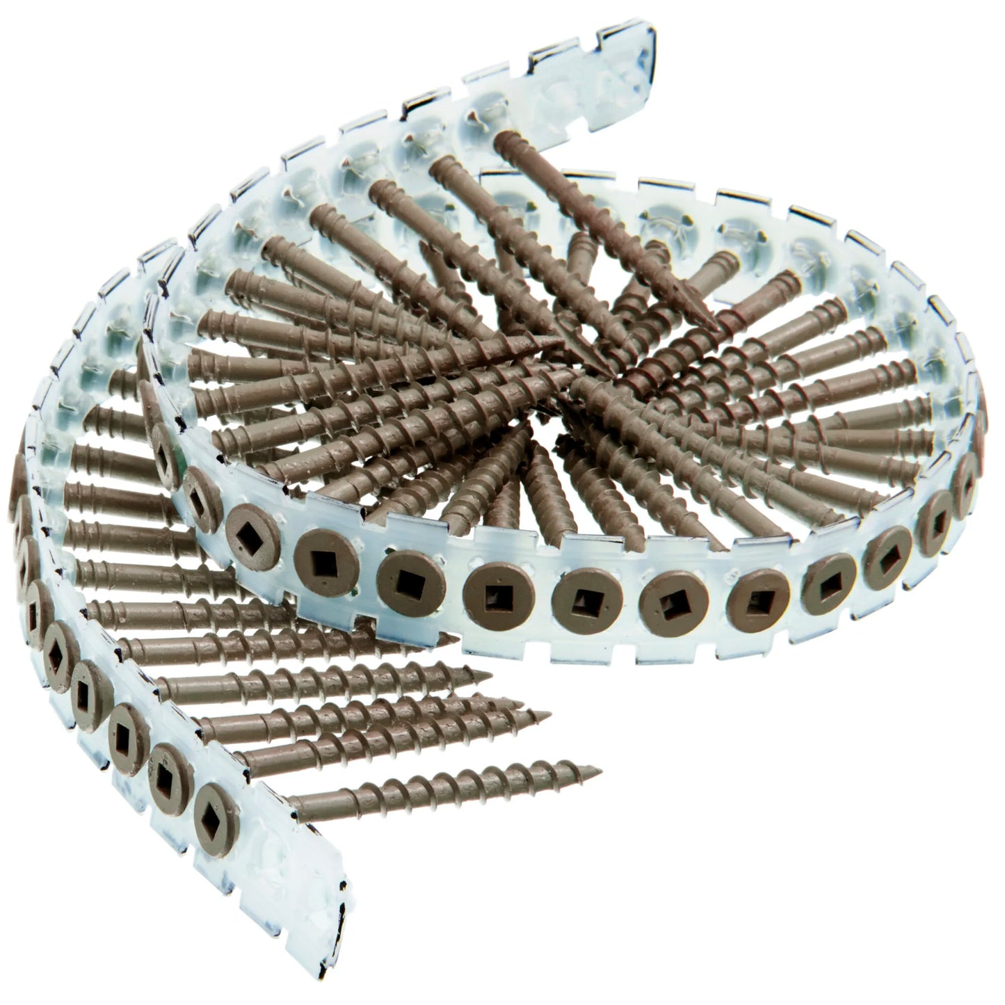 Senco 08D175W, Duraspin Screw #8 X 1-3/4" All Purpose Exterior Wood Collated Screw (1000/Pack)