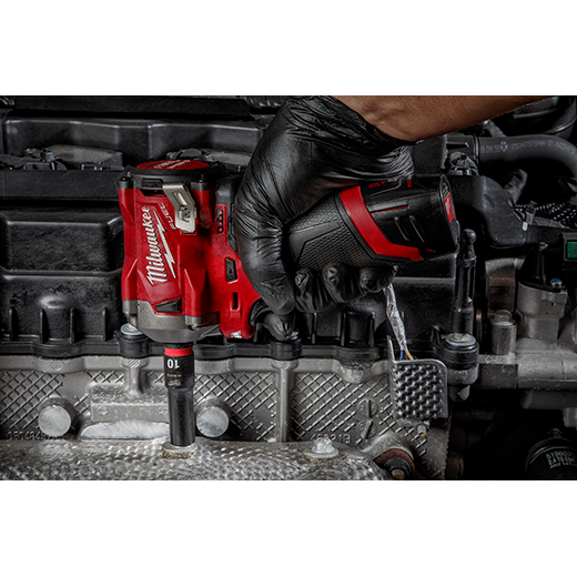 Milwaukee 49-66-7005, 3/8" Drive SHOCKWAVE Impact Duty SAE Standard 6 Point Socket Set - 12 Piece