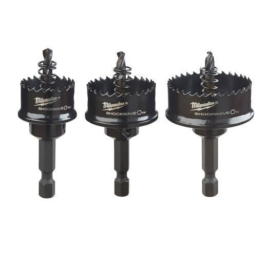 Milwaukee 49-22-4800, 3 pc Thin Wall Hole Saw Set