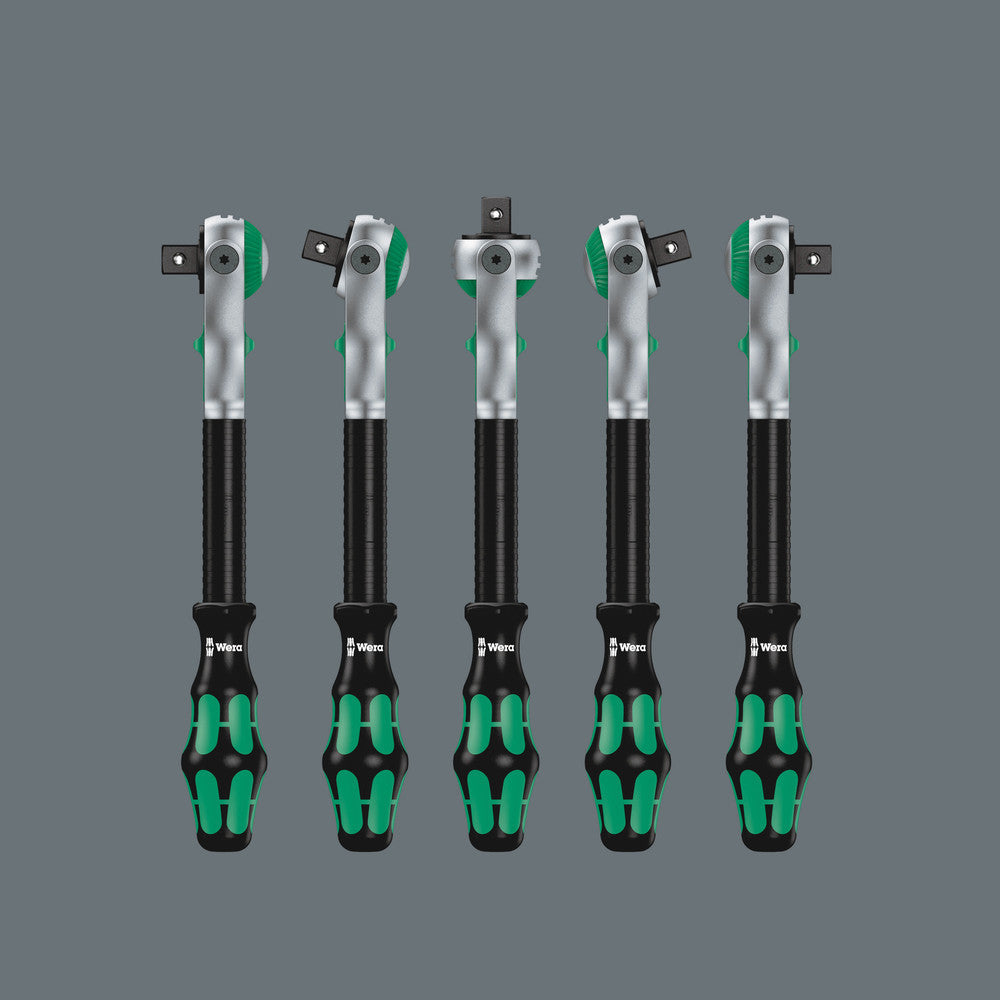 Wera 05073261001, 8000 B SB ZYKLOP SPEED RATCHET WITH 3/8" DRIVE, 3/8" X 199 MM
