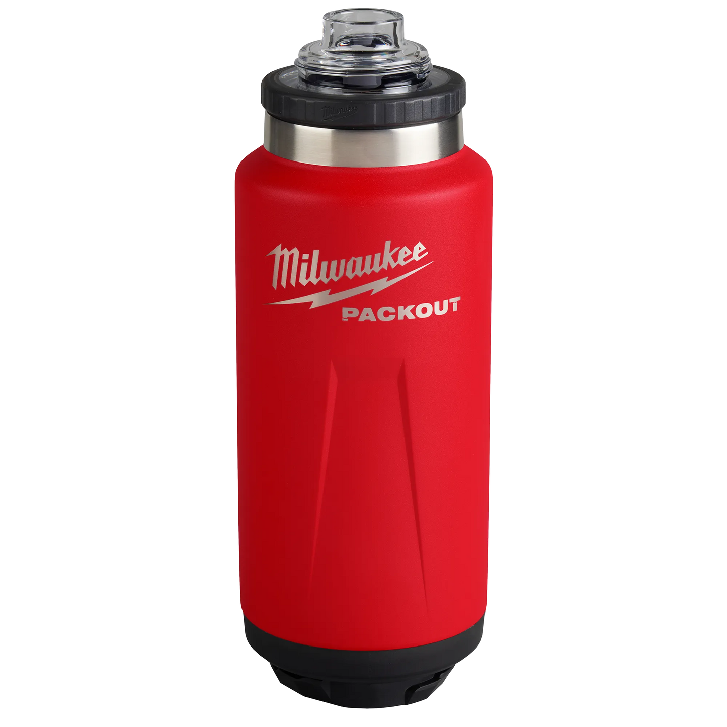 Milwaukee 48-22-8397R, PACKOUT™ 36oz Insulated Bottle with Chug Lid Red