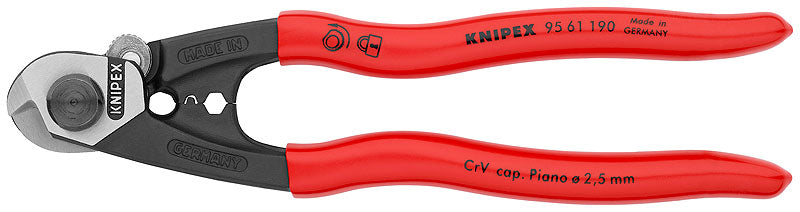 Knipex 95 61 190 SBA, Wire Rope Cutters