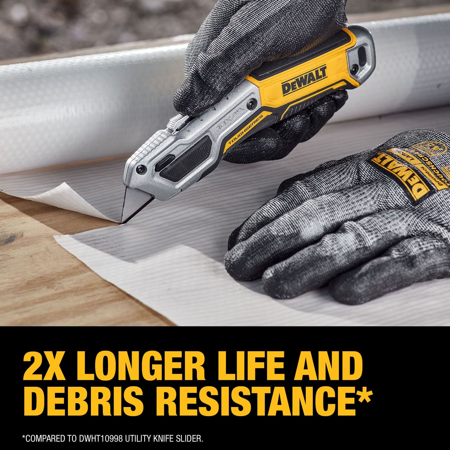 DEWALT DWHT10999, TOUGHSERIES Retractable Utility Knife SKU#: DWHT10999