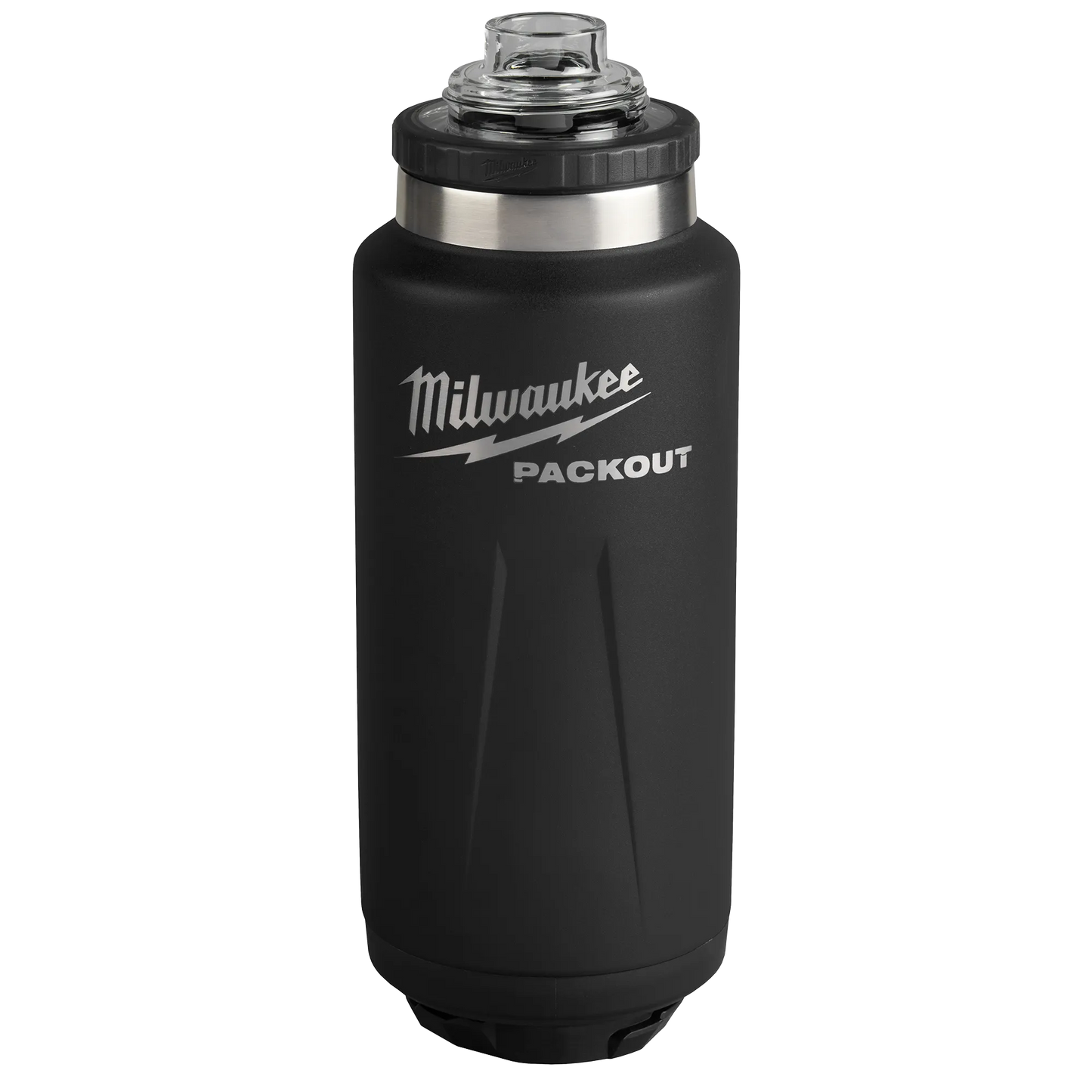 Milwaukee 48-22-8397B, PACKOUT™ 36oz Insulated Bottle with Chug Lid Black