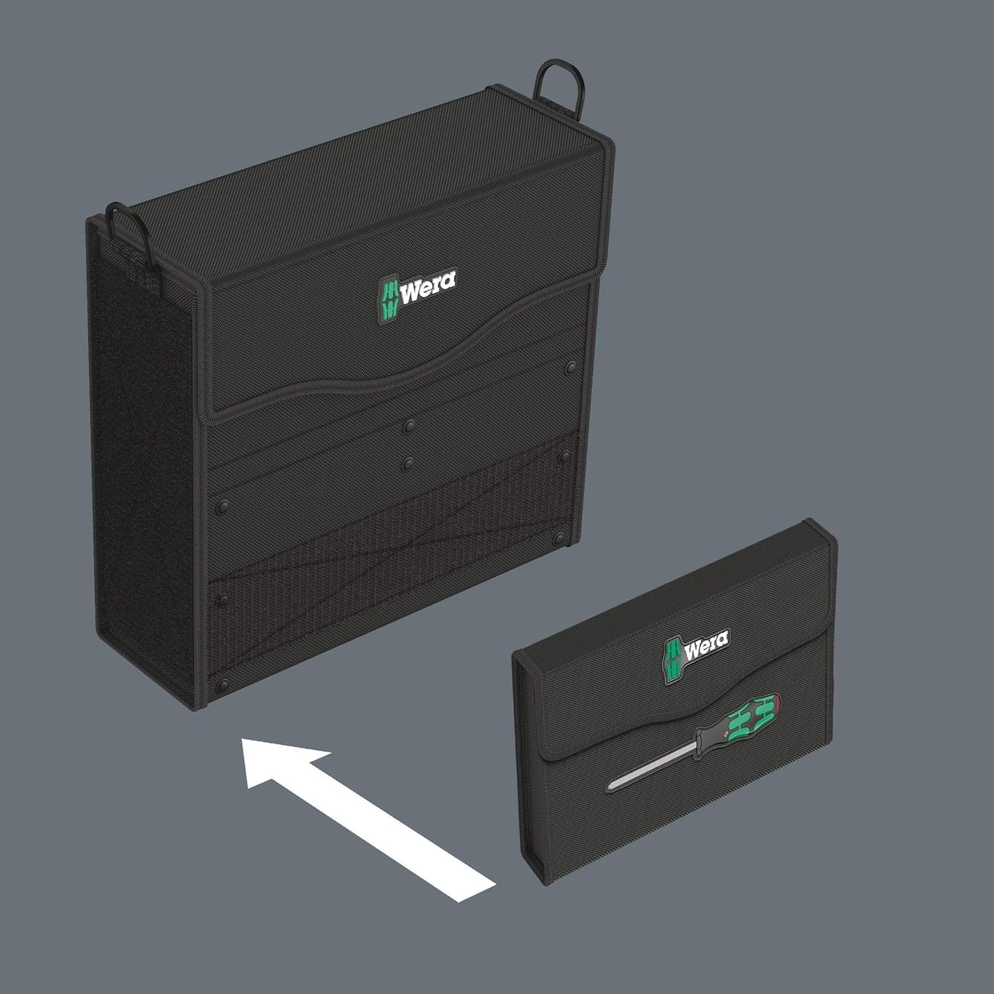 Wera 05105624001, KRAFTFORM 300/7 SET 2 SCREWDRIVER SET KRAFTFORM PLUS, TEXTILE BOX