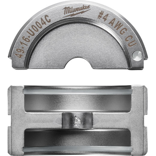 Milwaukee 49-16-U004C, #4 Copper U Style Die