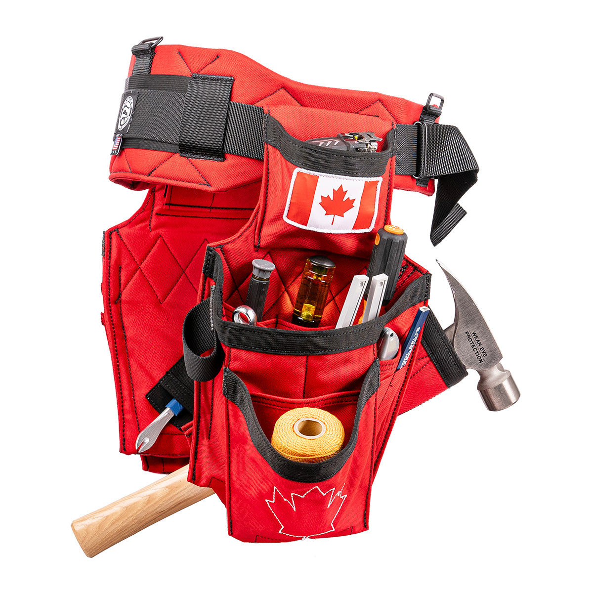 Badger Tool Belts 461174 Carpenter Std - Canadian Flag