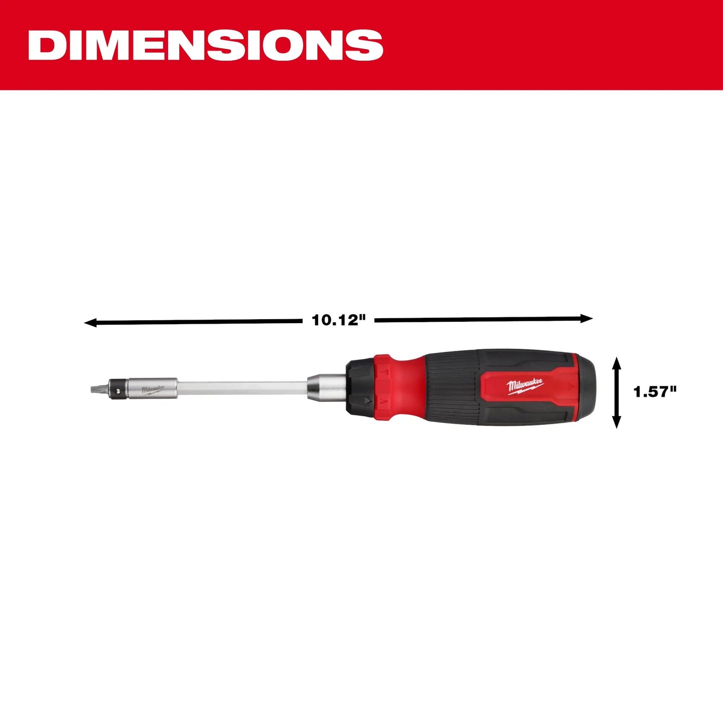 Milwaukee 48-22-2912, 27-in-1 Ratcheting Security Multi-Bit Screwdriver