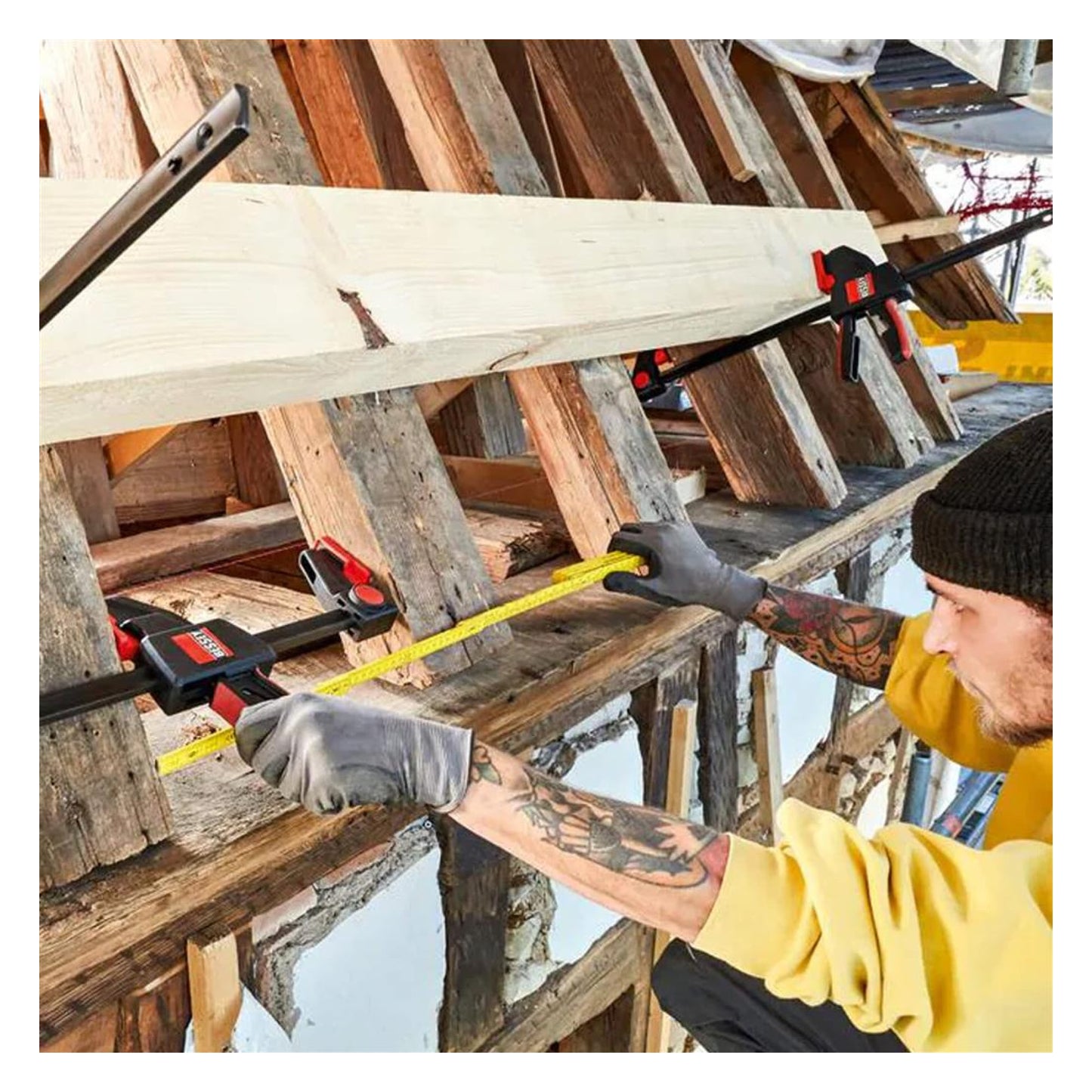 BESSEY EHKXL50, Extra Large trigger clamp, 600 lb, 50" x 3-5/8"