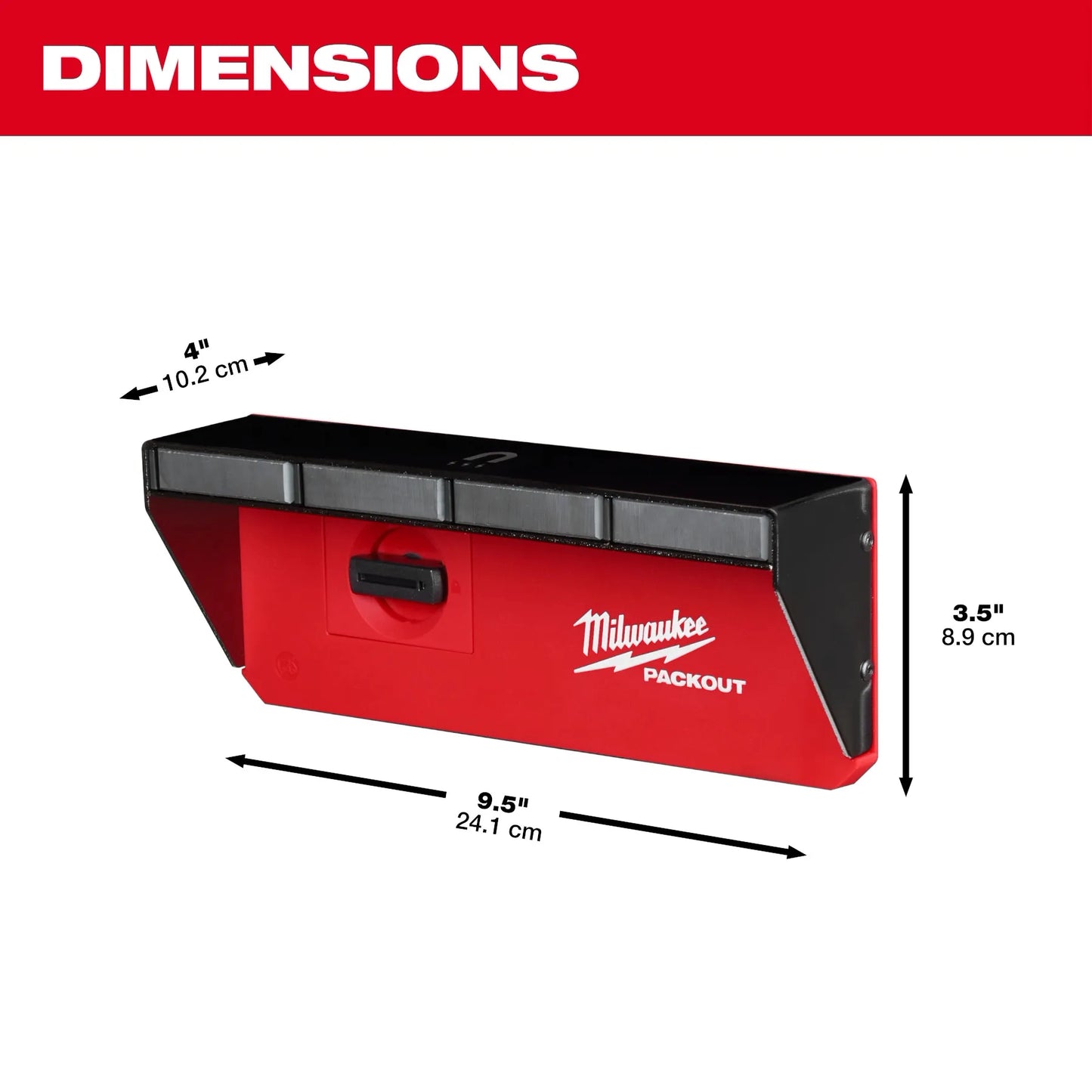 Milwaukee 48-22-8346, PACKOUT™ Magnetic Rack