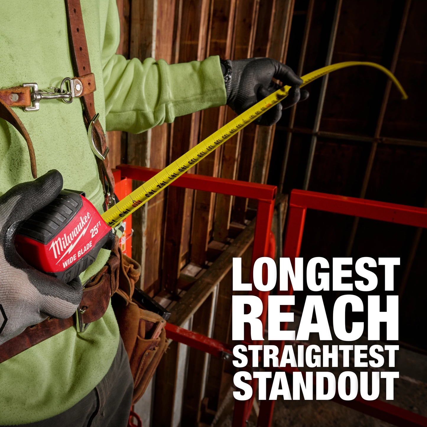 Milwaukee 48-22-1216, 16ft Wide Blade Tape Measure