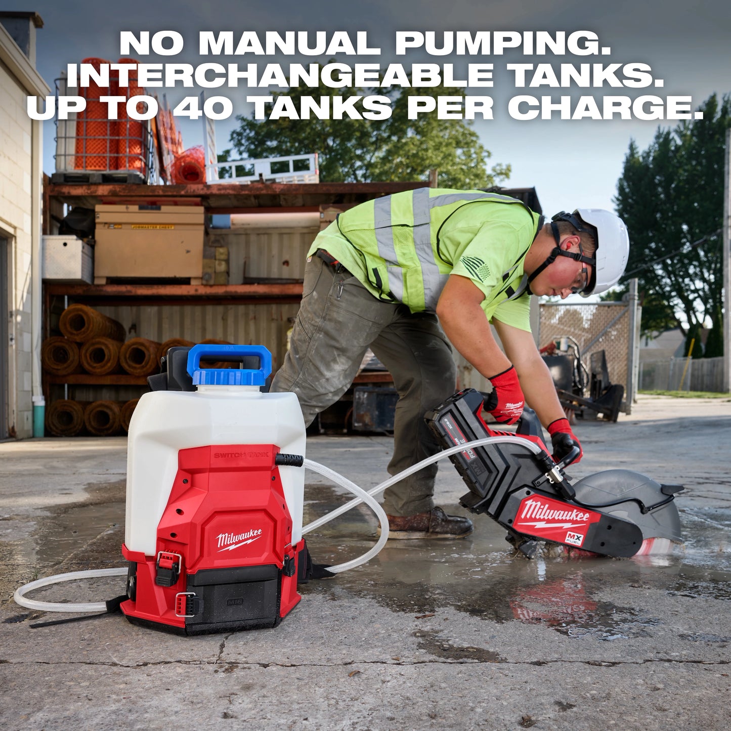 Milwaukee 3019-21WS, M18 4-Gallon Water Supply Kit w/ SWITCH TANK™