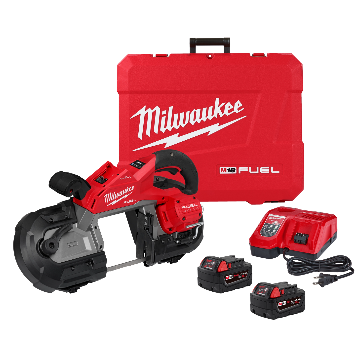 Milwaukee 2929S-22, M18 FUEL™ Dual Trigger Deep Cut Band Saw Kit