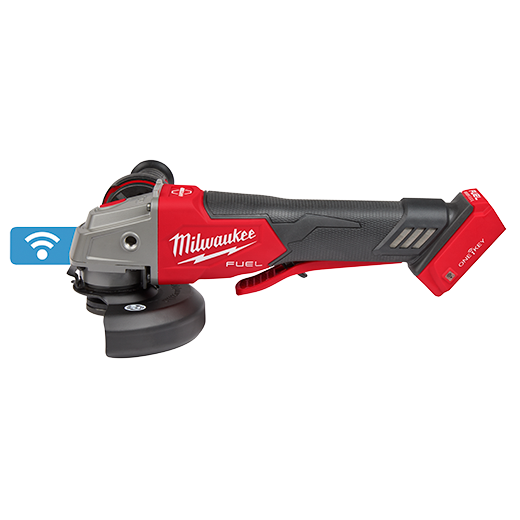 Milwaukee 2882-20, M18 FUEL 4-1/2″ / 5″ Braking Grinder Kit with ONE-KEY & Paddle Switch (Tool Only)