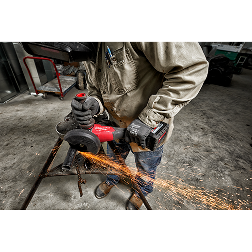 Milwaukee 2883-20, M18 FUEL™ 4-1/2" / 5" Braking Grinder w/ ONE-KEY™ Slide Switch, Lock-On (Tool Only)