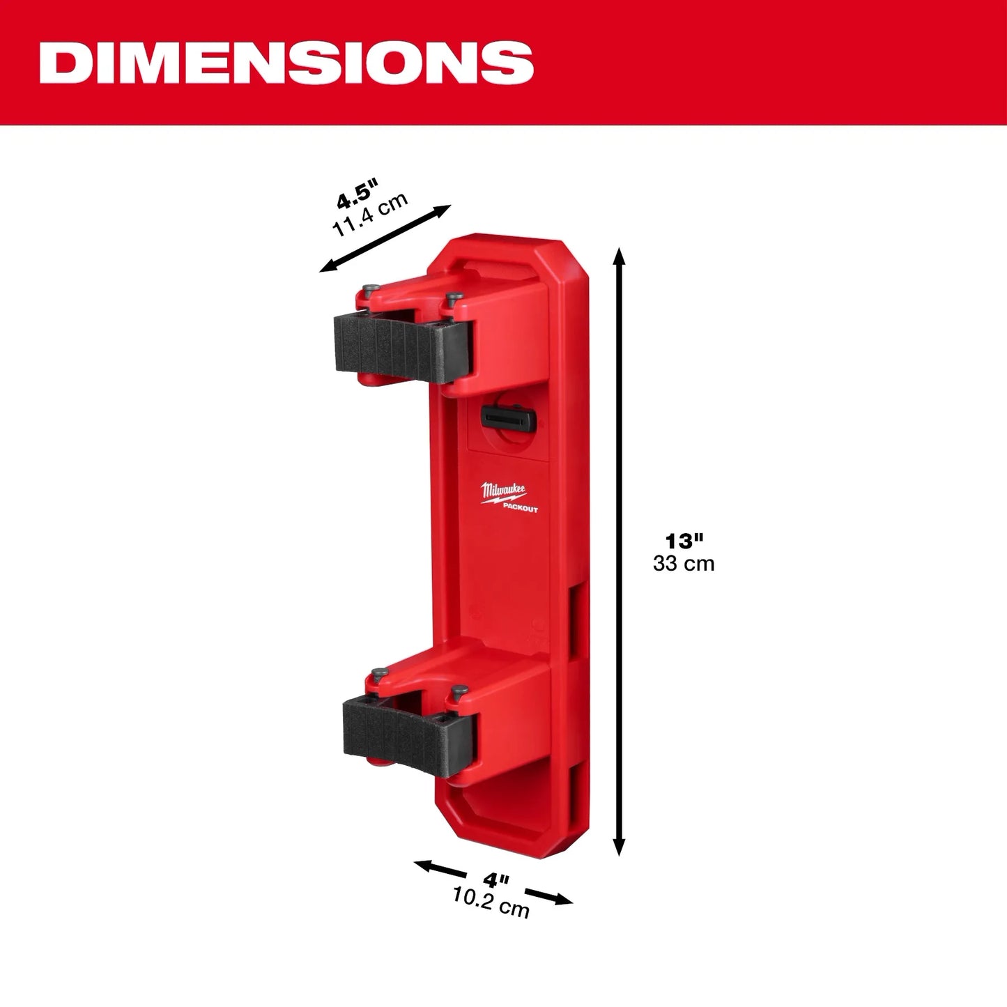 Milwaukee 48-22-8348, PACKOUT™ Long Handle Tool Holder