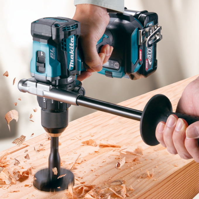 Makita HP001GM102, XGT 40V (4.0 Ah) MAX Li-Ion Brushless 1/2” Hammer Drill / Driver Kit