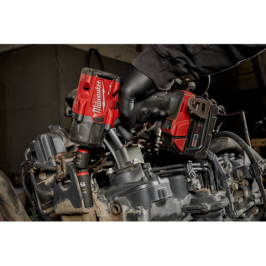 Milwaukee 49-66-7005, 3/8" Drive SHOCKWAVE Impact Duty SAE Standard 6 Point Socket Set - 12 Piece