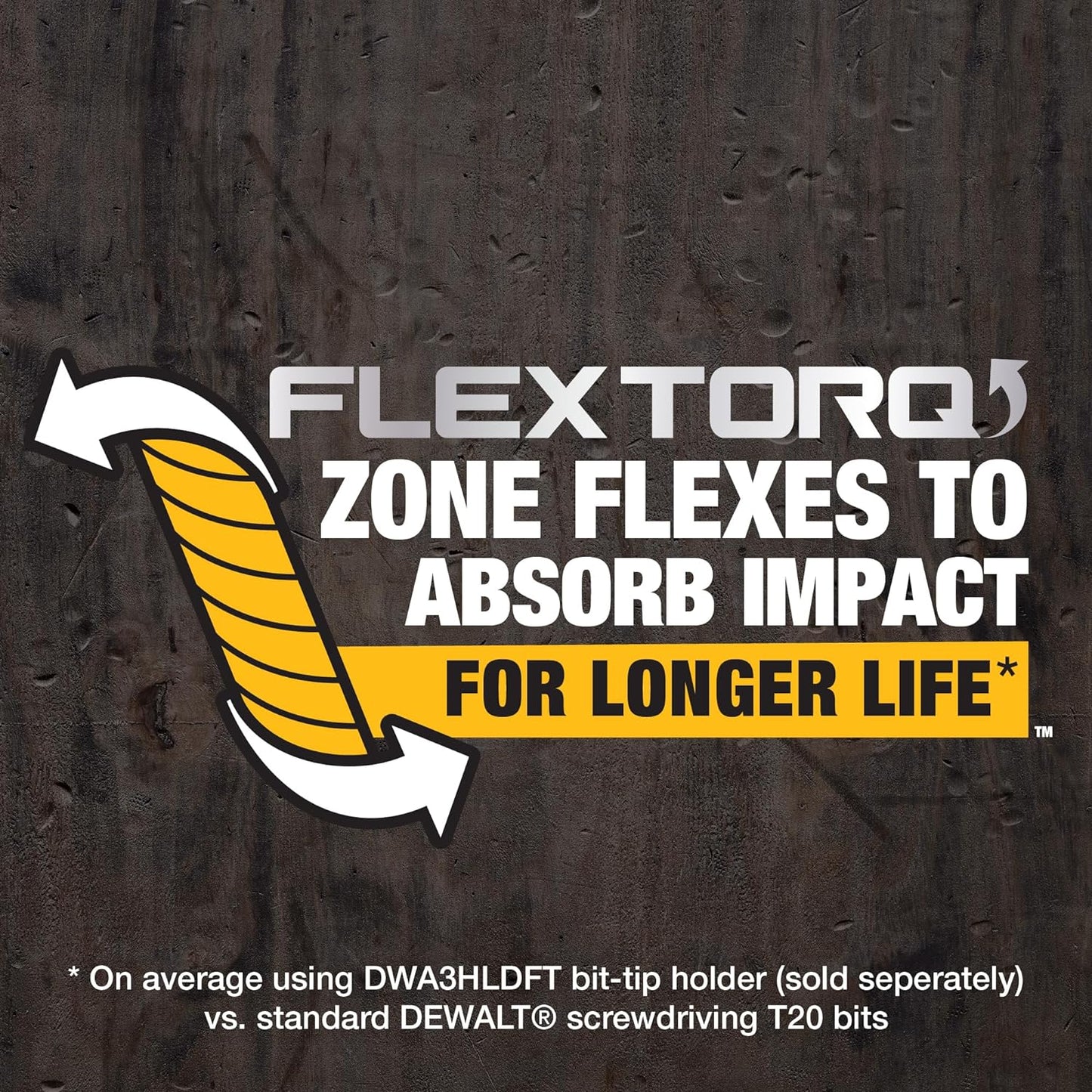 DEWALT DWAF6SQ2IR, 6IN SQUARE #2 FLEXTORQ 1PK