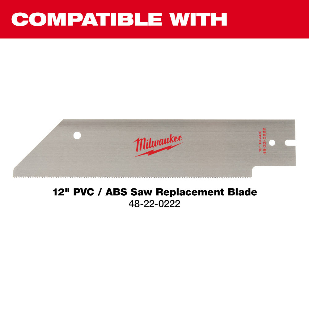 Milwaukee 48-22-0212, 12" PVC/ABS Saw