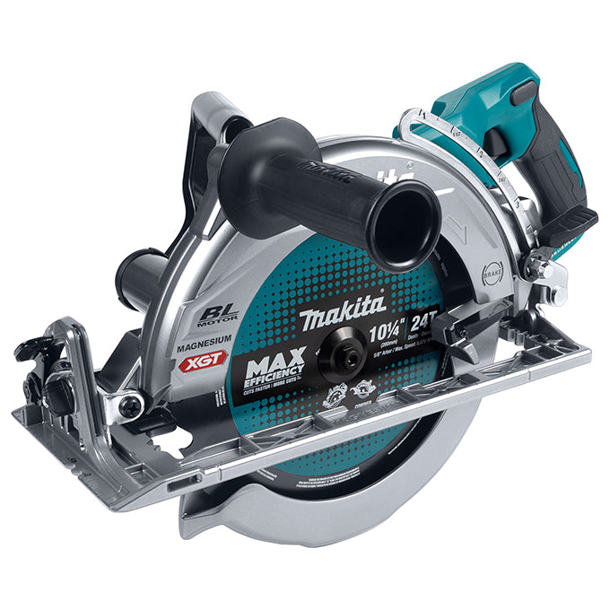 Makita RS002GM101, XGT 40V (4.0 Ah) MAX Li-Ion Brushless 10-1/4" Rear-Handle Circular Saw Kit
