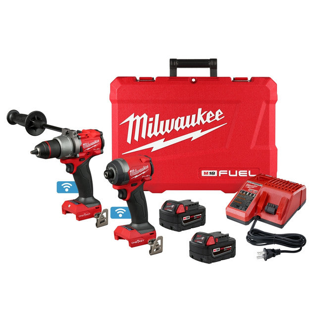 Milwaukee 3696-22, M18 FUEL™ 2-Tool Combo Kit w/ ONE-KEY™