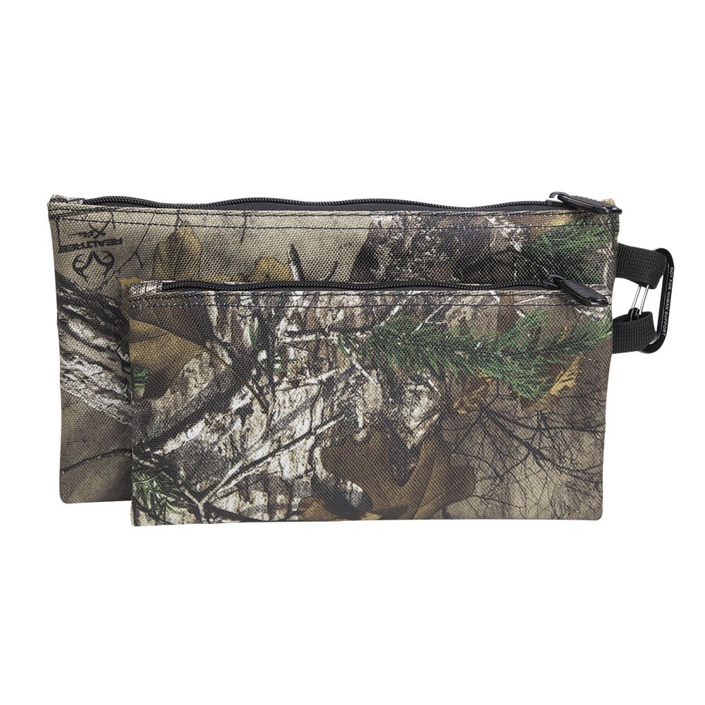 Klein Tools 55560, Zipper Bags, Camo Tool Pouches, 2-Pack