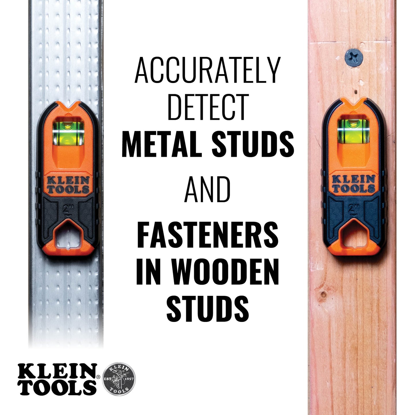 Klein Tools MSF1002, Magnetic Stud Finder, 2 Pack
