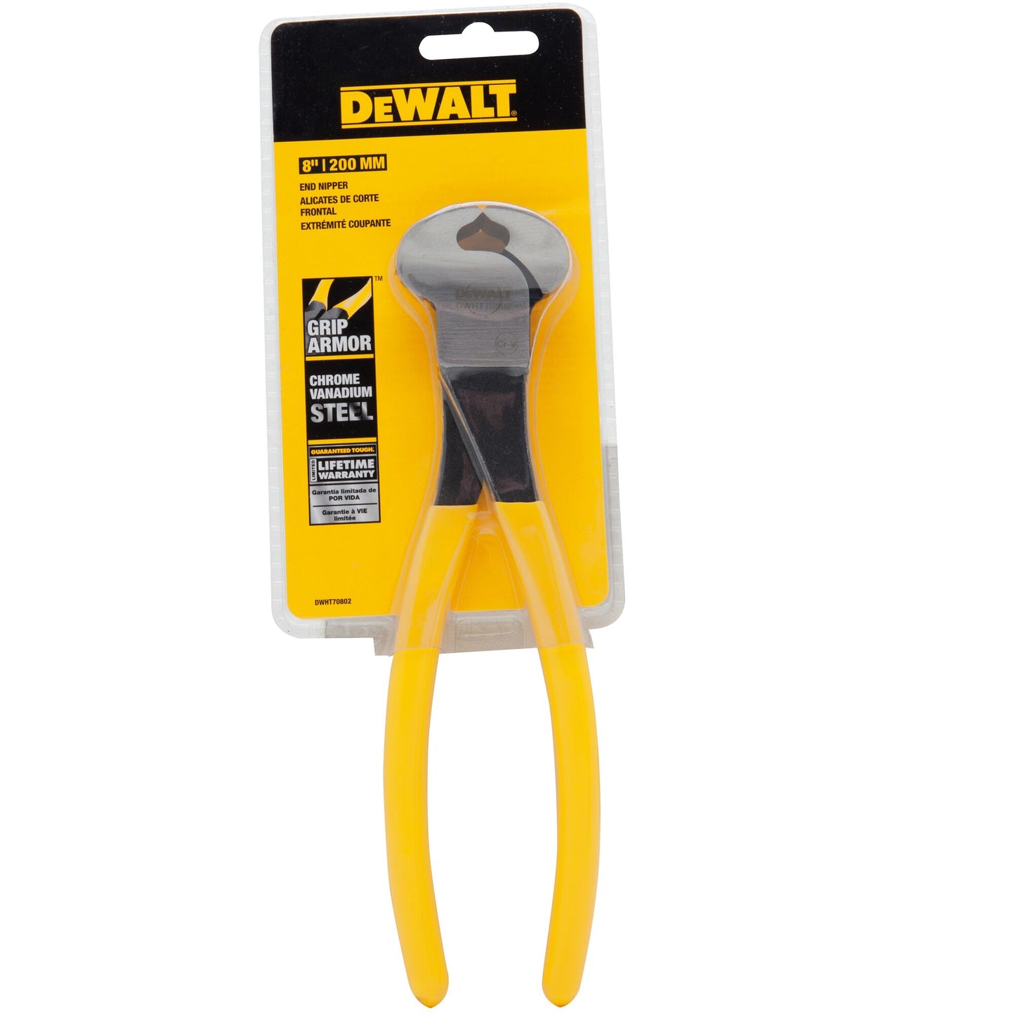 DEWALT DWHT70802, 8'' End Nipper Pliers