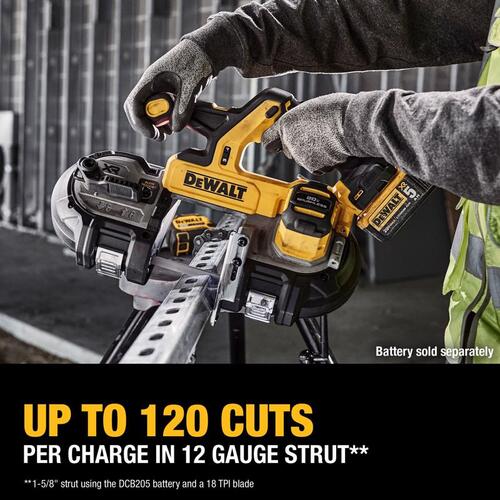DEWALT DCS379B, Dual Trigger Mid-Size Bandsaw (Tool Only)