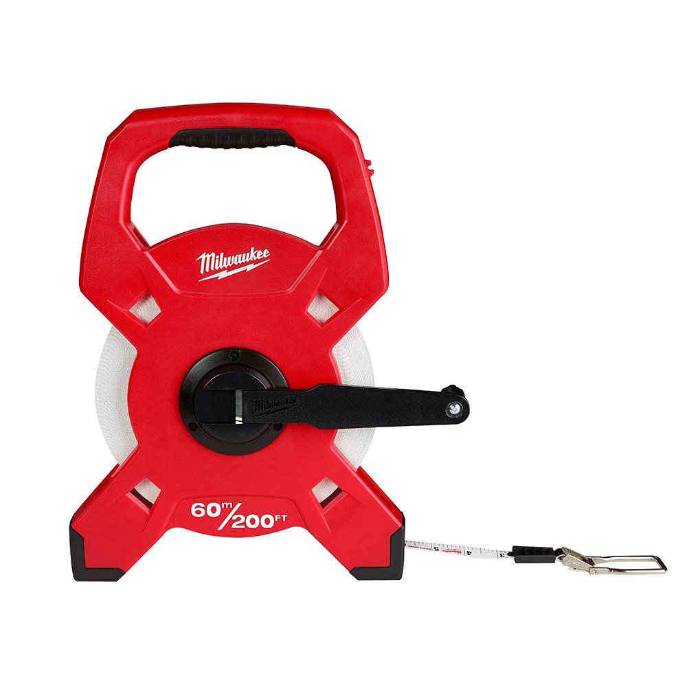 Milwaukee 48-22-5360, 200ft/60mFiberglass Open Reel Long Tape
