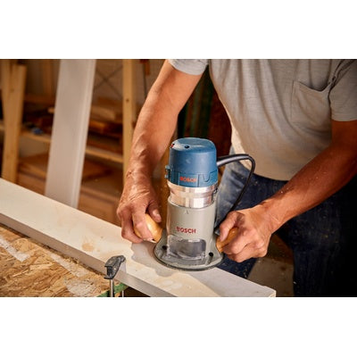 BOSCH 1617EVSPK, 2.25 HP Combination Plunge- and Fixed-Base Router